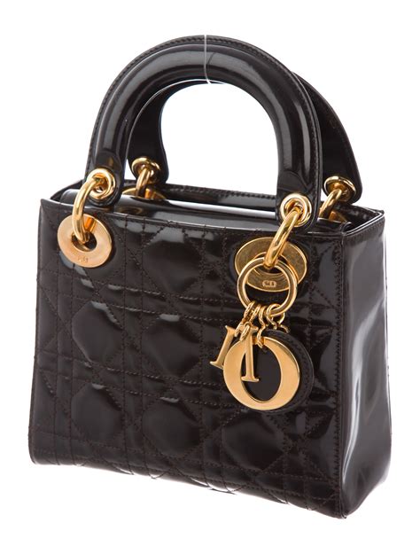 dior vintage black bag|vintage lady dior bag authentication.